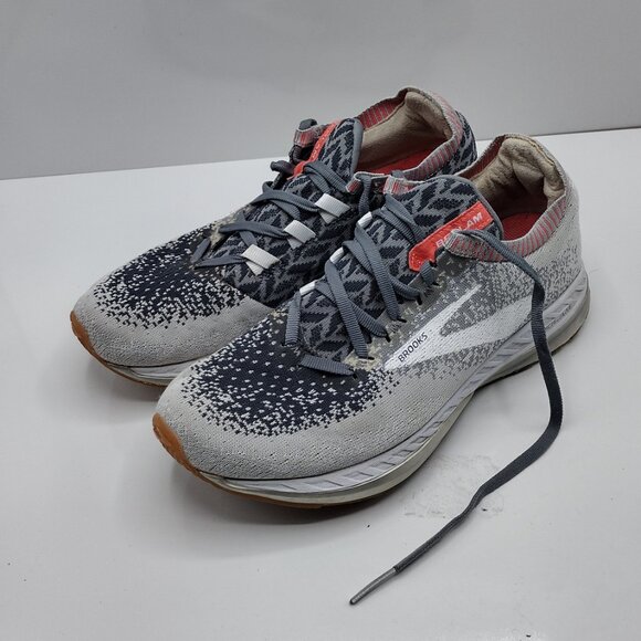 Brooks Bedlam Running Shoes Sneakers Women's Size 8 Gray Athletic 1202721B137 - Picture 2 of 7